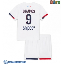 Fotballdrakt Barn Paris Saint-Germain Goncalo Ramos #9 Bortedraktsett 2025-26 Kortermet (+ Korte bukser)